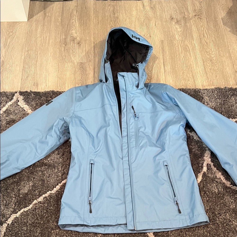 Helly Hansen Sky Blue Hooded Jacket